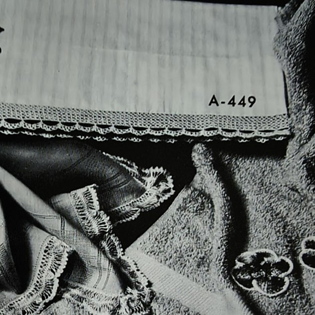 A-449 Crocheted Edging