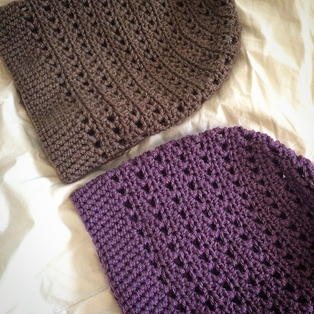 Striped Slouchy Beanie