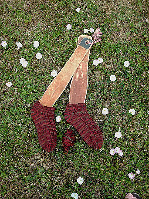 Lacey Rib Anklets