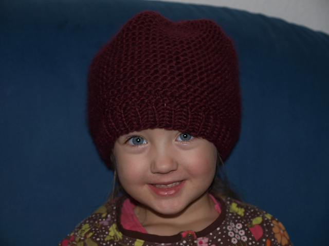 (Adult) Garter Stitch Hat