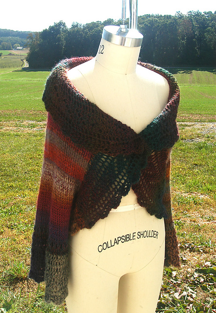 vback peacock bolero