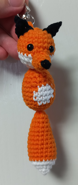 fox keychain