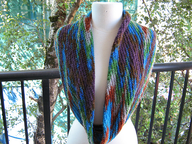 Simple Textured Cowl