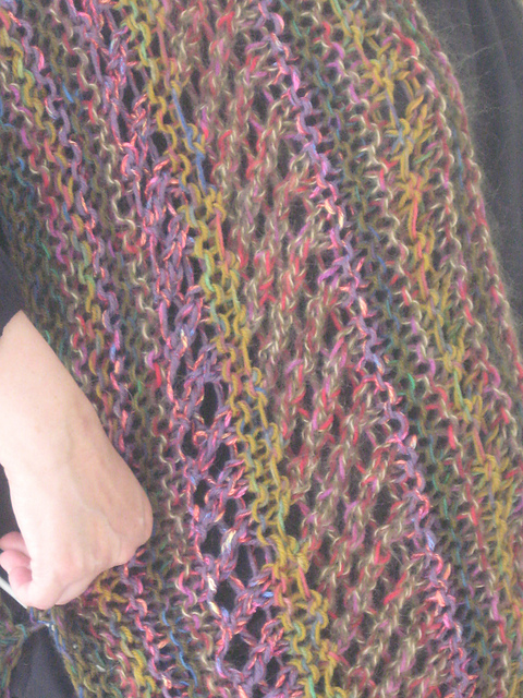 Ravelry: artknitsbyamal's lacy ruana