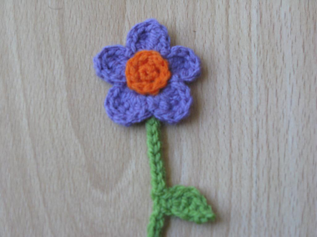 Simple Flower Bookmark