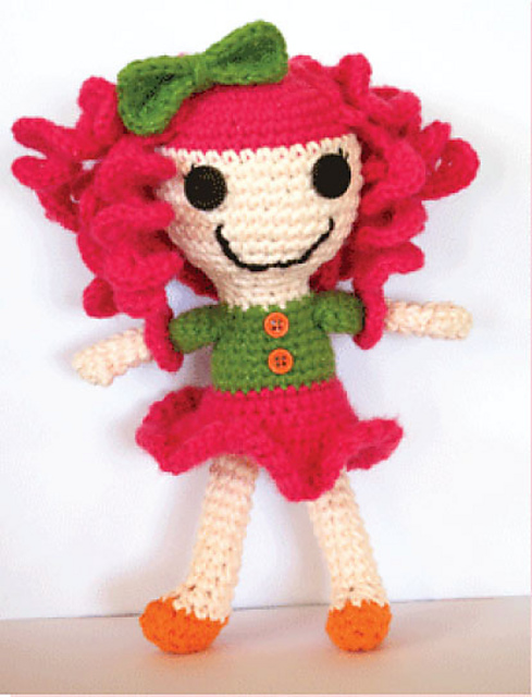 Lalaloopsy Inspired Crocheted Doll Pattern