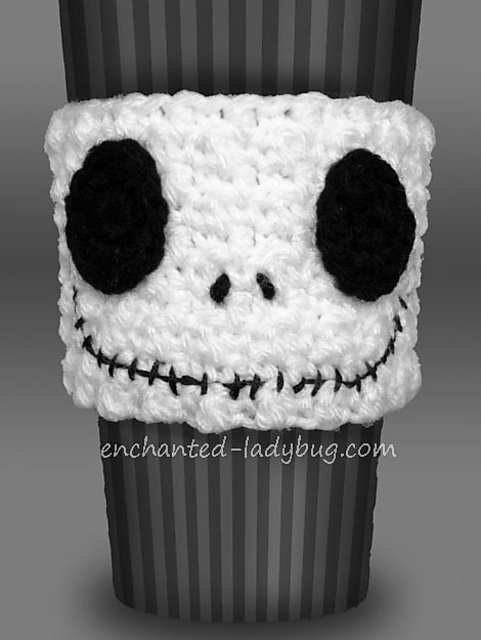 Jack Skellington Coffee Cup Cozy