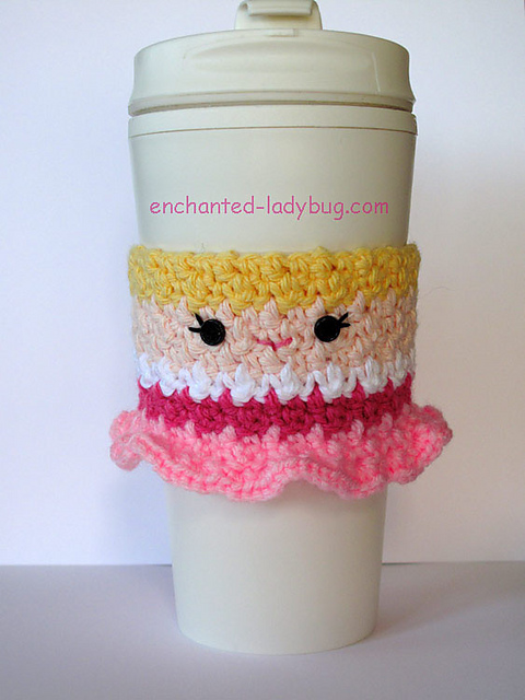 Sleeping Beauty Coffee Cup Cozy