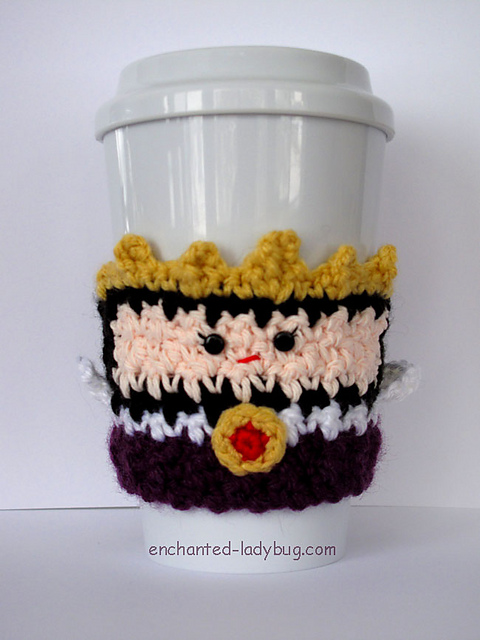 Evil Queen Coffee Cup Cozy