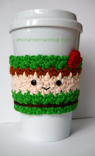 Peter Pan Coffee Cup Cozy