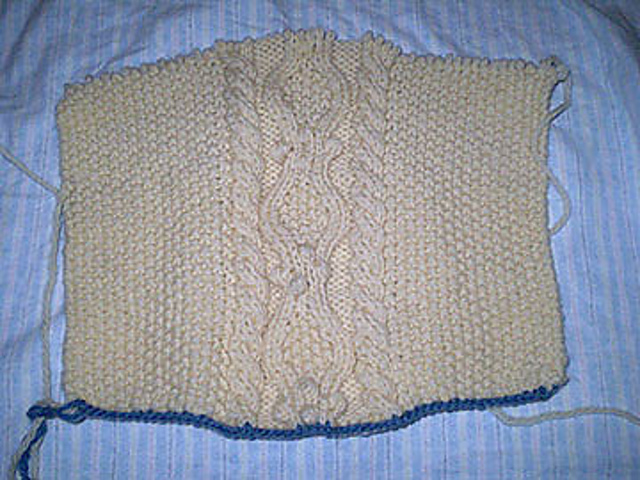 Classic Cables--Pullover
