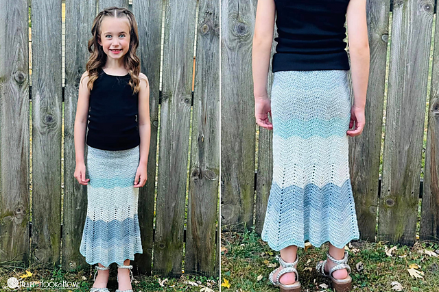 Chevron Skirt