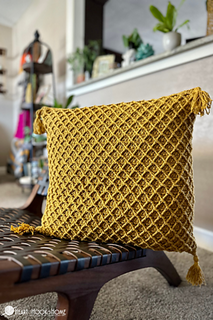 Diamond Pillow Cover
