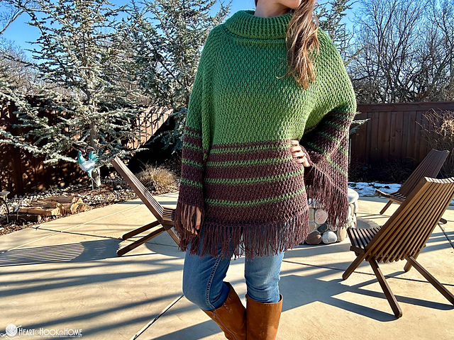 L'Appartement / アパルトモン | 2022AW | Cashmere C/N Poncho Knit | F | グリーン | レディース Green Cropped Collared Cardigan - RachelAntonoff.com
