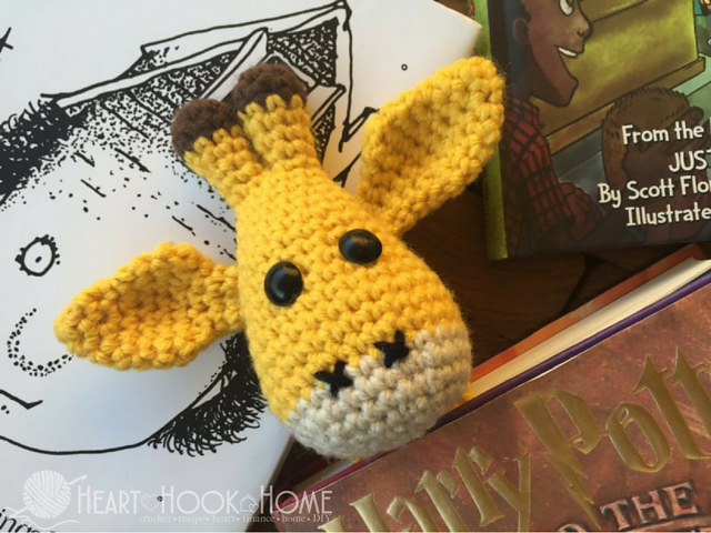 April's Baby Giraffe Bookmark