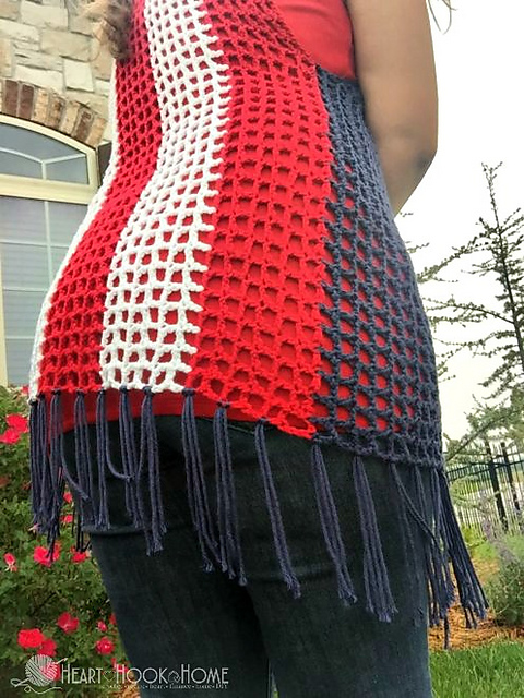 Patriotic Vest with Stars
