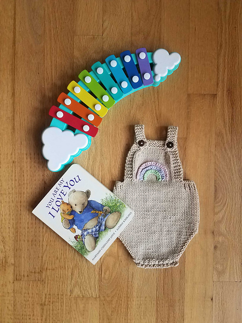 Rainbow Baby Romper