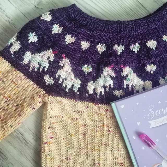 Prancing Queen (Kids) Unicorn Sweater