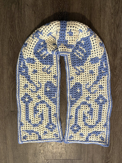 (Fishing) Hooks Scarf