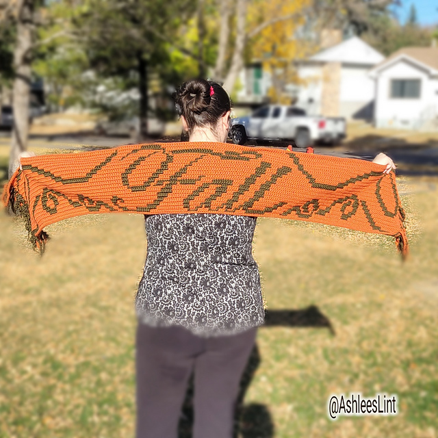 Fall Ribbons Scarf
