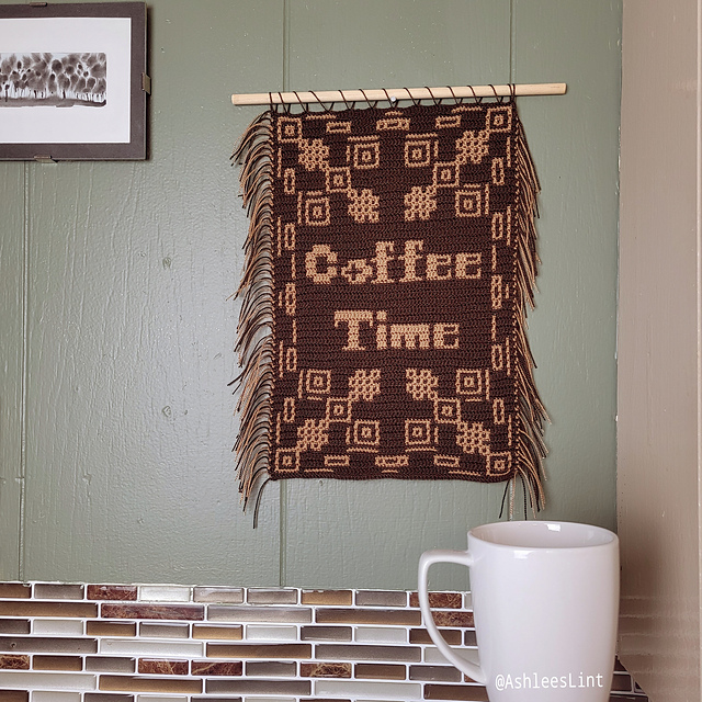 Coffee Time Wall Hanging