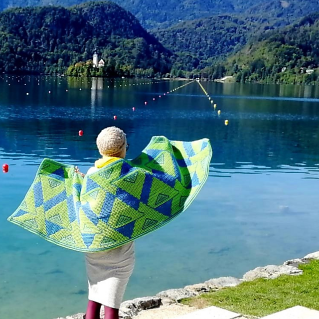 Pull It Up Shawl or Blanket