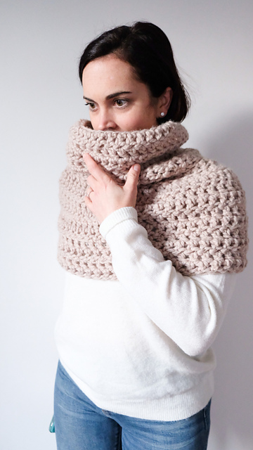 Oversized Poncho Cowl