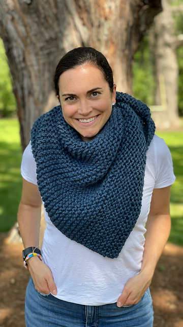 Ravelry: Mellody Triangle Shawl pattern by Ashley Lillis