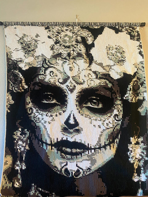 Sugar Skull Wall Hanging