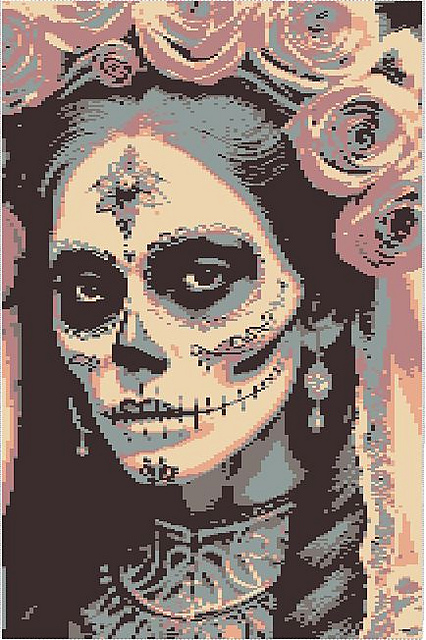 Veil of Roses Tapestry