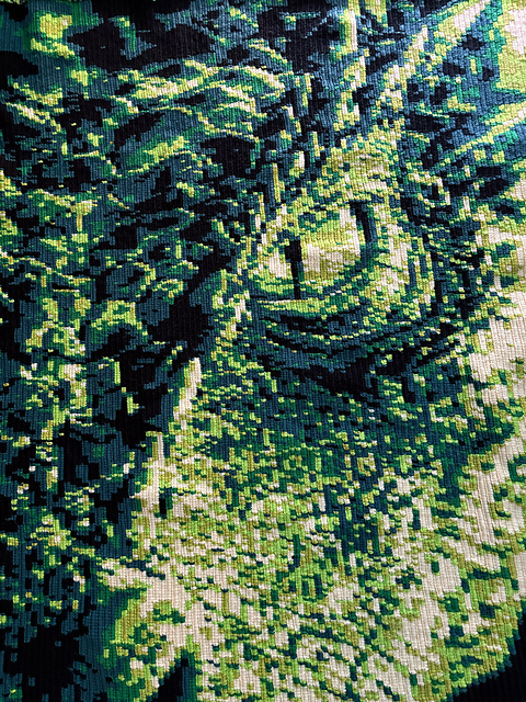 Green Dragon Lap Blanket