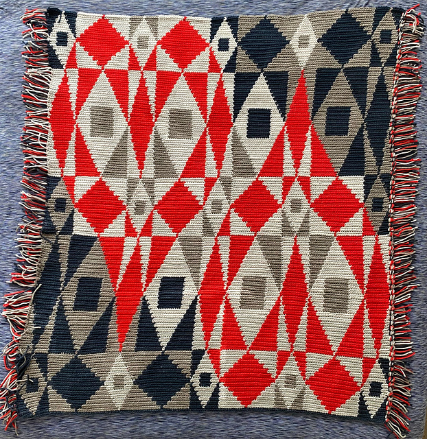A Pair of Hearts Lap Blanket