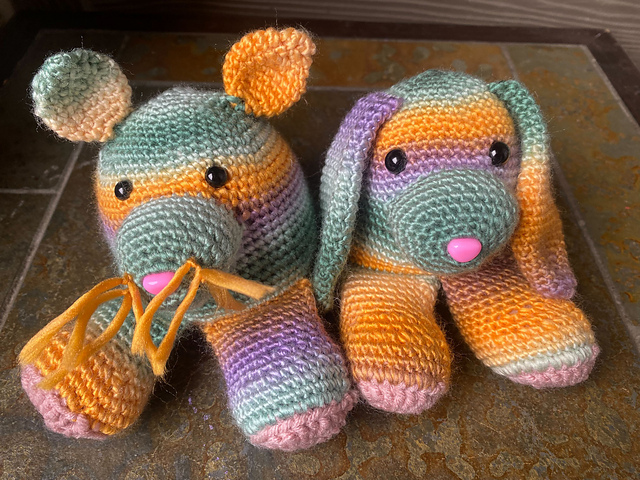 Cat & Rabbit Stuffed Animals