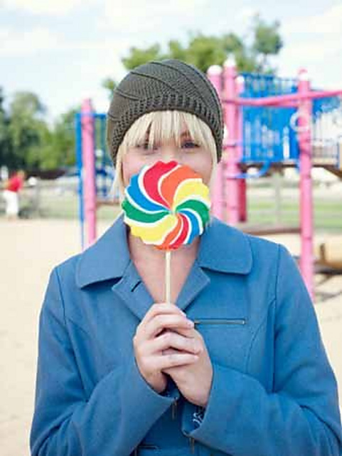 Cabled Spiral Hat