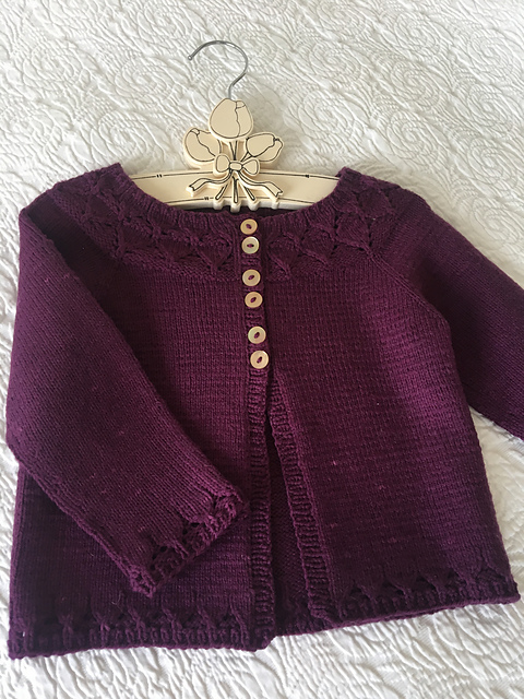 Nigella cardigan for children