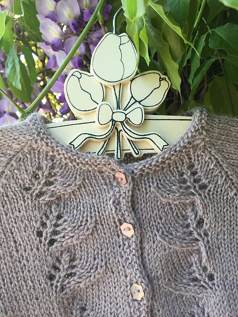 May flower cardigan
