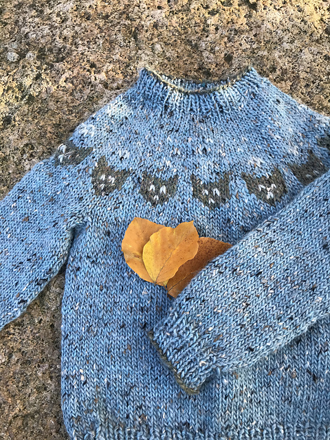 Fox family sweater