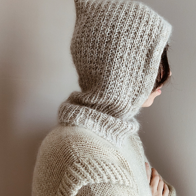 Velvety hood