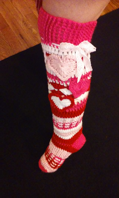 Lots of Love Slipper Socks