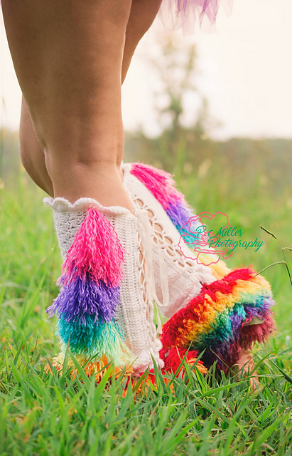 Magical Unicorn Legwarmers