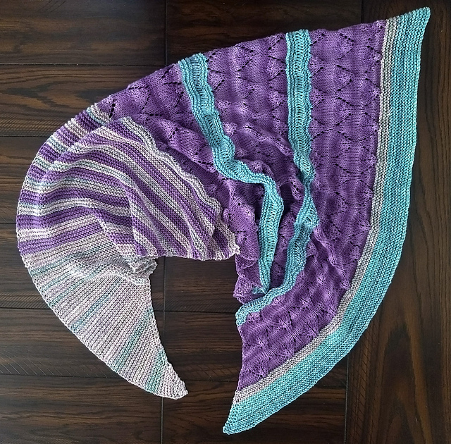 Sweet Pea Summer Shawl