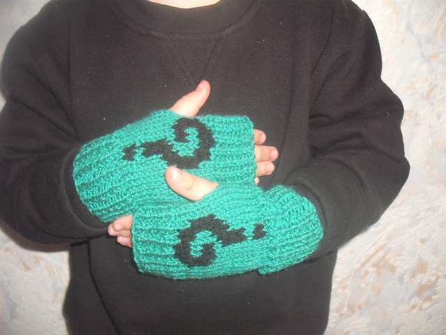 Riddler Toddler Mitts