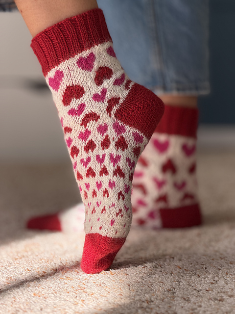 Be My Valentine Socks
