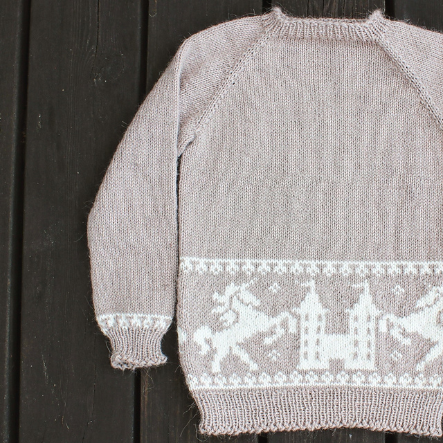 Enchanted unicorn sweater