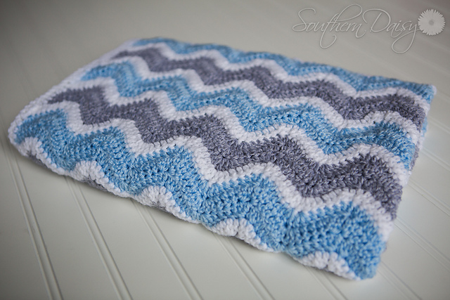 Chevron Baby Blanket