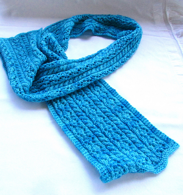 Leaf and Vine Scarf