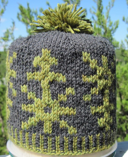 Crop Circles/Giant Snowflake Beanie