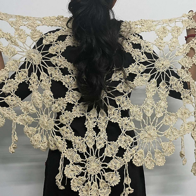 Rina Shawl Wrap Poncho.