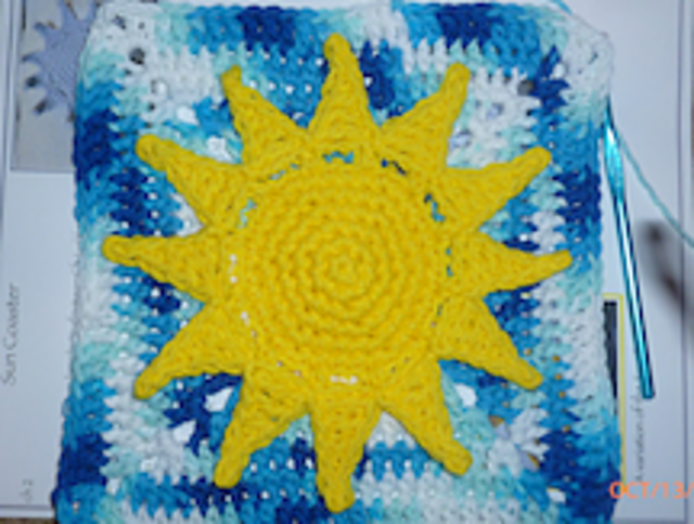 Sun Granny Square