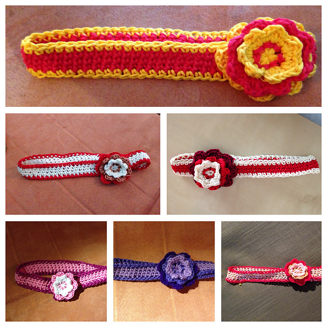 Haarband Blumenpracht